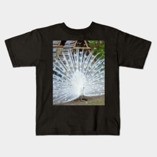 White Peacock Kids T-Shirt